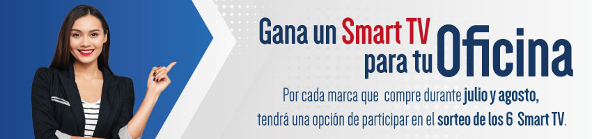 GANA UN SMART TV PARA TU OFICINA