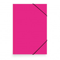 CARPETA CON ELASTICO ESTANDAR OFICIO CARTA FUCSIA