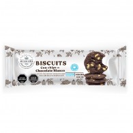 GALLETA SIN AZUCAR CON CHIPS CHOCOLATE BLANCO 145 GR