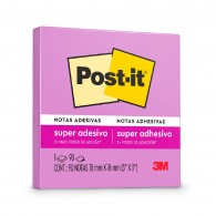 NOTA SUPER ADHESIVA 654 MORADA 90 HOJAS