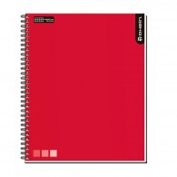 CUADERNO UNIVERSITARIO MATEMATICA 7MM 100 HOJAS ONE COLOR ROJO