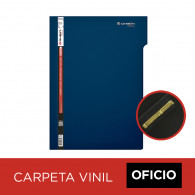 CARPETA VINIL PIGMENTADA OFICIO FAST AZUL OSCURO