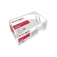 CLIPS METALICO N1 REDONDO 33 MM 100 UN CROMADO