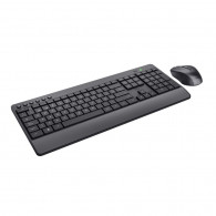 COMBO TECLADO MOUSE INALAMBRICO SILENCIOSO TREZO ECO