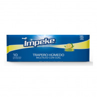 TRAPERO HUMEDO PISO MULTIUSO CON OJAL LIMON 10 UN