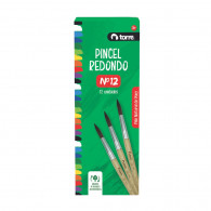 PINCEL REDONDO MANGO MADERA N° 12