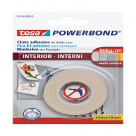 CINTA MONTAJE INTERIOR 19 MM X 15 MT