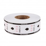ROLLO P/DISPENSADOR NUMERO BLANCO 3000UN RIMEX