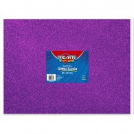 GOMA EVA FUCSIA GLITTER 45 X 60 CM 5 HOJAS