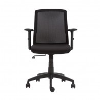 SILLA ESCRITORIO CUBA CON BRAZOS REGULABLES EN ALTURA