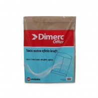 SOBRE SACO EXTRA OFICIO KRAFT 50 UNIDADES 80 GRAMOS DIMERC