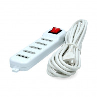 ALARGADOR ELECTRICO BLANCO 5 POSICIONES CON SWITCH 5 MT
