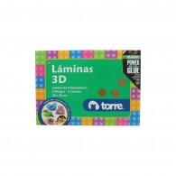 CARPETA CON LAMINAS 3D IMAGIA TORRE 