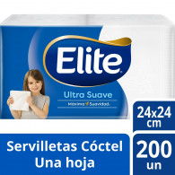 SERVILLETA COCTEL HOJA SIMPLE 200 UN