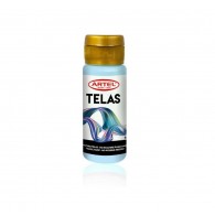 PINTURA PARA TELAS CELESTE PASTEL 60 ML 