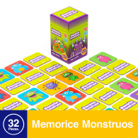 JUEGO DE MESA MEMORICE MONSTRUO