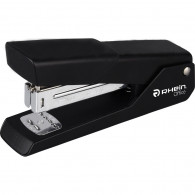 CORCHETERA MEDIA METAL NEGRA 25 HOJAS 