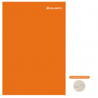 CARPETA PIGMENTADA CON ACCO CLIP OFICIO NARANJA