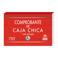 FORMULARIO COMPROBANTE CAJA CHICA 213