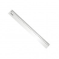 REGLA TRANSPARENTE ACRILICA 30 CM