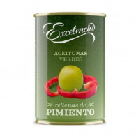 ACEITUNAS VERDES RELLENAS CON PIMIENTO 300 GR