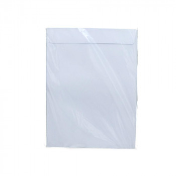 SOBRE SACO EXTRA OFICIO BLANCO 80GR. 25U. S/MARCA