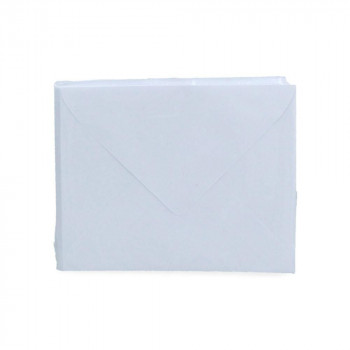 SOBRE CARTA BLANCO 80 G 25 UNIDADES