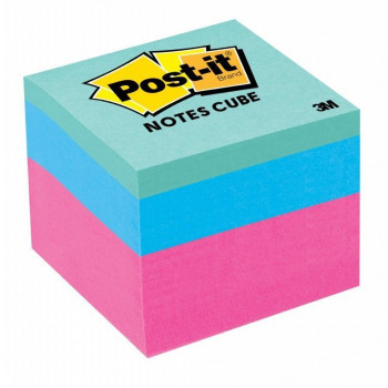 NOTA ADHESIVA CUBO 2051 FLT BLK 400 HOJAS COLORES SURTIDOS