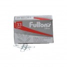 CLIPS FULTONS Nº1 REDONDO 100 UNIDADES  33 MM