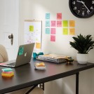 NOTA ADHESIVA 654 76 X 76 MM 45 HOJAS COLORES AQUA 3 UN