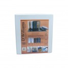 ARCHIVADOR CATÁLOGO A4 BLANCO PARA 500 HOJAS 4 ANILLOS 2 PULGADAS  D'WILLIAMS