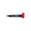 MARCADOR PERMANENTE DESECHABLE ROJO PUNTA BISELADA  FULTONS