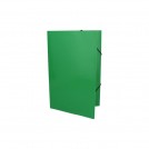 CARPETA ELÁSTICO CARTULINA VERDE CLARO BUHO