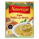 SOPA POLLO CON ARROZ 55 GR