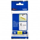 CINTA TZE-S211 NEGRO/BLANCO 6 MM BROTHER