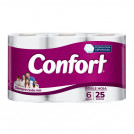 PAPEL HIGIENICO DOBLE HOJA 6 ROLLOS X 25 MT