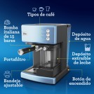 CAFETERA Y CAPSULA PRIMA LATTE CANDY
