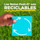 NOTA ADHESIVA CUBO 270 HOJAS 3 COLORES OASIS