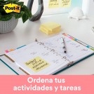 NOTA ADHESIVA 653 AMARILLA 400 HOJAS