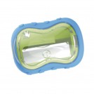 SACAPUNTA PLASTICO CON DEPOSITO 1 ORIFICIO SOFT GRIP