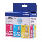 PACK BOTELLA DE TINTA BTD100CL3PK CMY