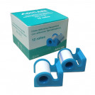 CINTA TELA MEDICA PAPEL CON DISPENSADOR 2.5 CM X 9.1M CAJA 12 UN