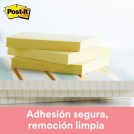 NOTA ADHESIVA  POP-UP AMARILLO R330 7.6 X 7.6 CM 12 UN X 100 HOJAS