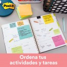 NOTA ADHESIVA 12 UN X 100 HOJAS 3.5 X 4.8 CM SURTIDO NEON 653