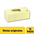 NOTA ADHESIVA AMARILLA 653 BLOCK 100 HOJAS