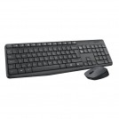 KIT TECLADO MOUSE INALAMBRICO MK235 USB