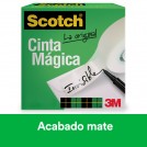 CINTA ADHESIVA MAGICA 19 MM 25 MT TRANSPARENTE MOD.810