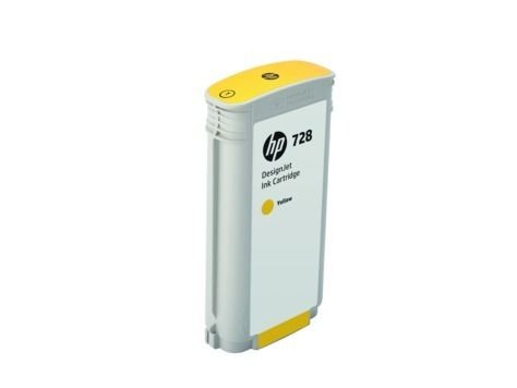 CARTUCHO F9J65A 728 AMARILLO 130 ML