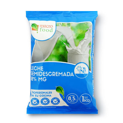 LECHE EN POLVO SEMIDESCREMADA 18% MATERIA GRASA 1 KG