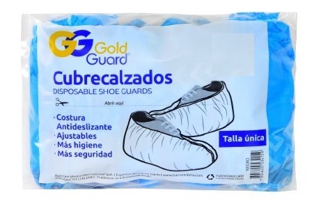 CUBRECALZADO CELESTE 100 UN